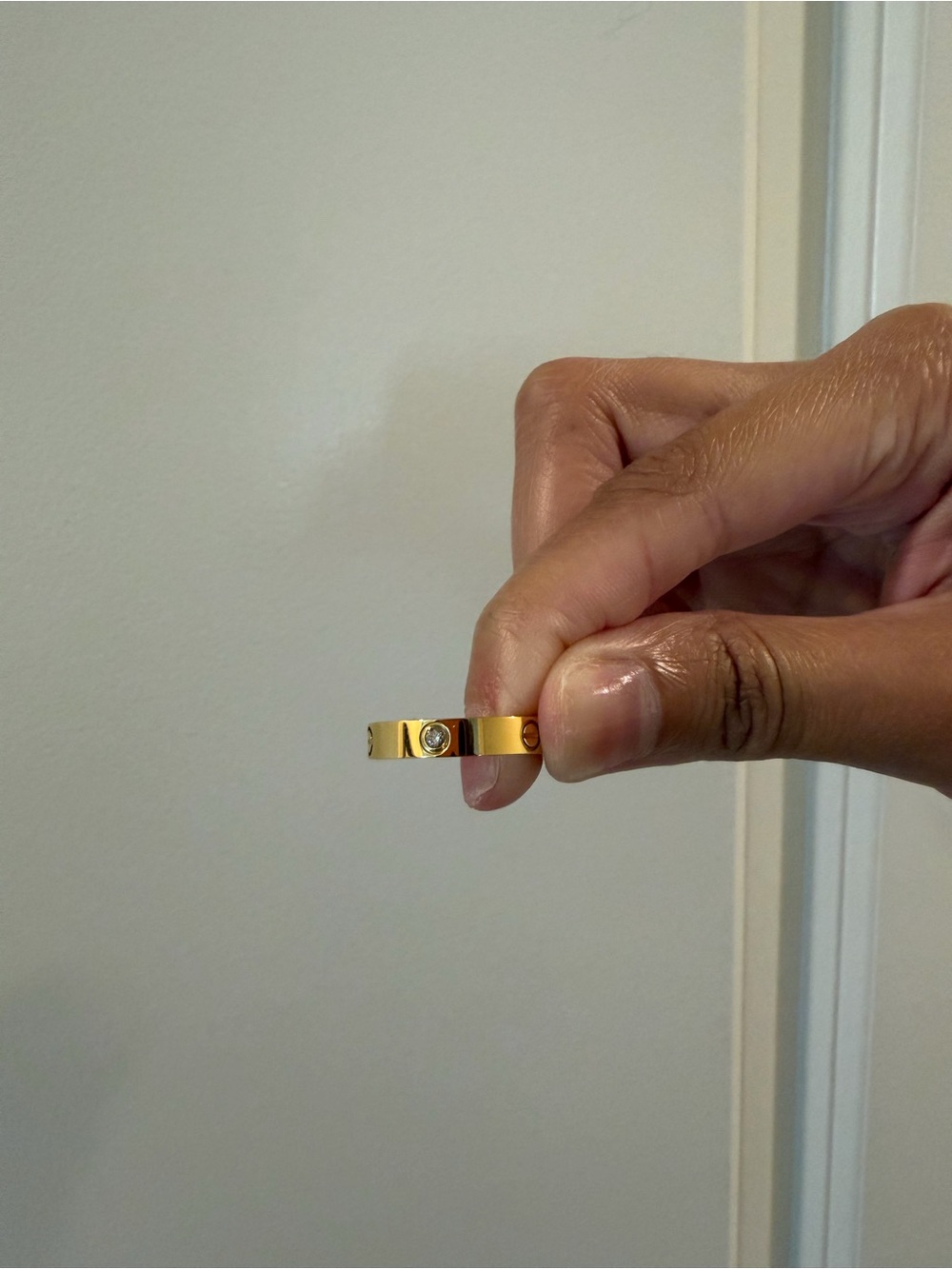 C. Love ring- gold ⭐️ - Picture 2 of 5
